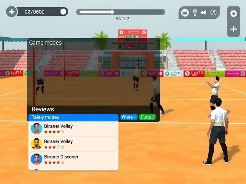 Bikaner Volley Champs player reviews and ratings display